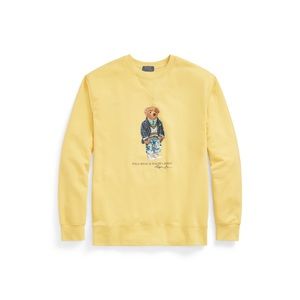 Polo Ralph Lauren Bear Sweater in Yellow XXXL 3XLT